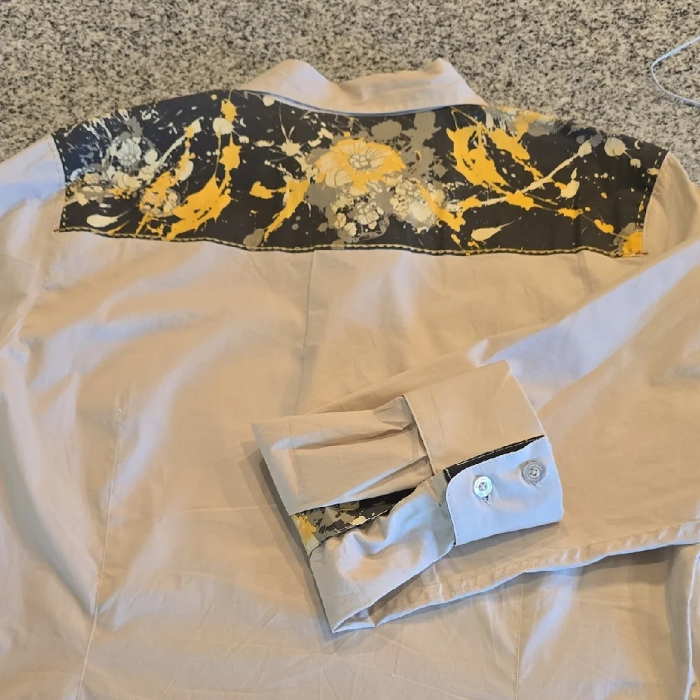 Oakley Snap Front, Long Sleeve, Western Shirt Size L - Picture 7 of 7